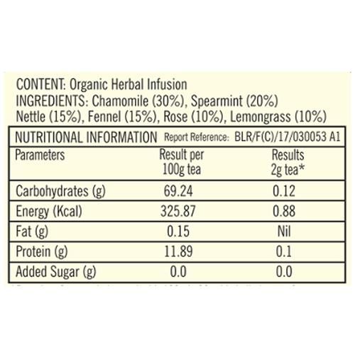 Typhoo Relaxing Organic Night Time Tea,  26 g (20 Bags x 1.3 g each) -3.webp